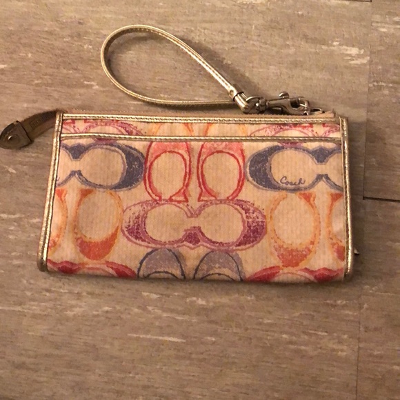 Coach Wristlet - Picture 2 of 3